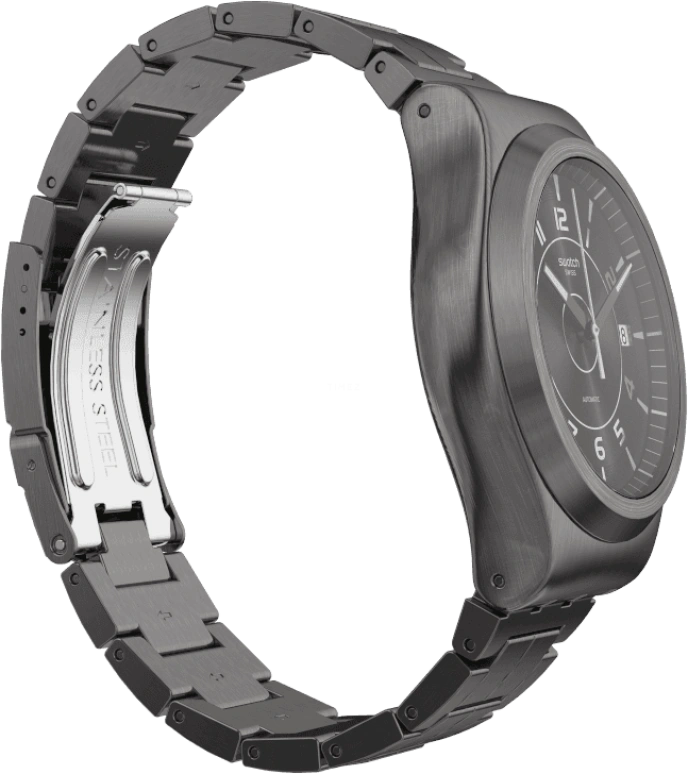 Swatch,IRONY 42mm,42mm,Stainless Steel,Open,YIM400G