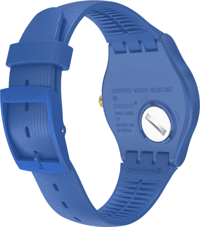 Swatch,Originals 41mm,41mm,Plastic,Blue,SUON143