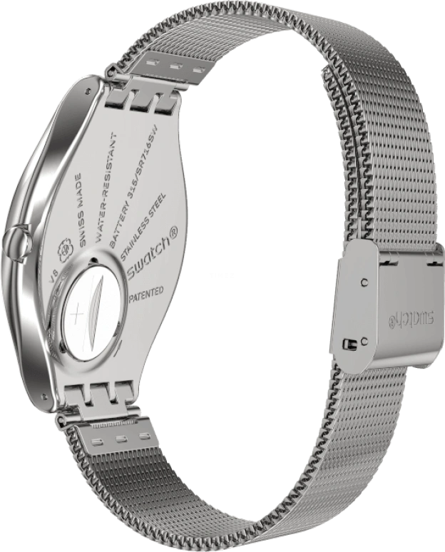 Swatch,SKIN 38mm,38mm,Sapphire,Crystal Glass,SYXS133M