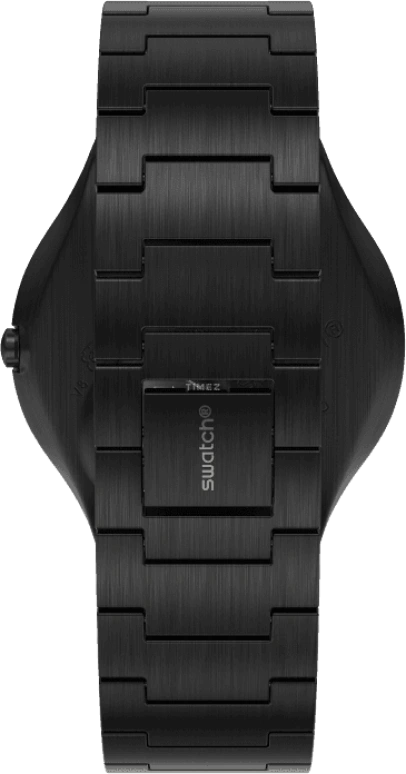 Swatch,SKIN ,Stainless Steel,Black,SS07B100G