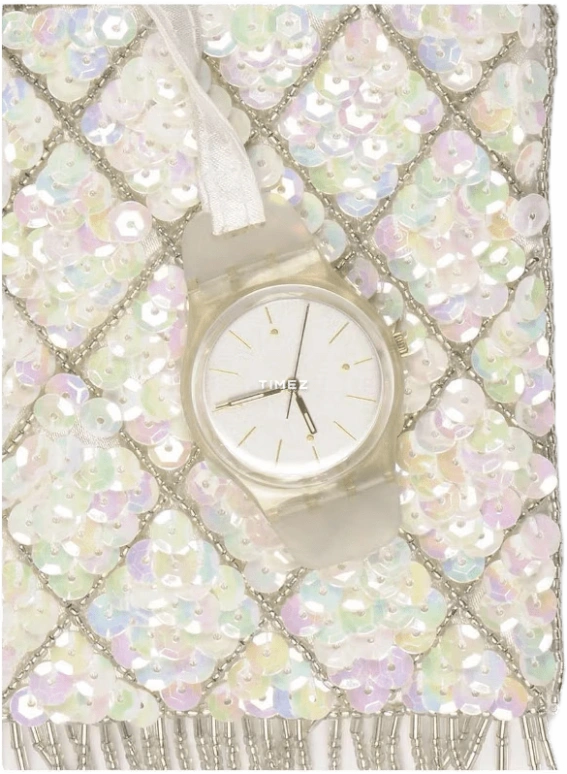 Swatch,Other 42.91mm,42.91mm,Aluminium,White,Quartz,Tonneau,Transparent,GW127P