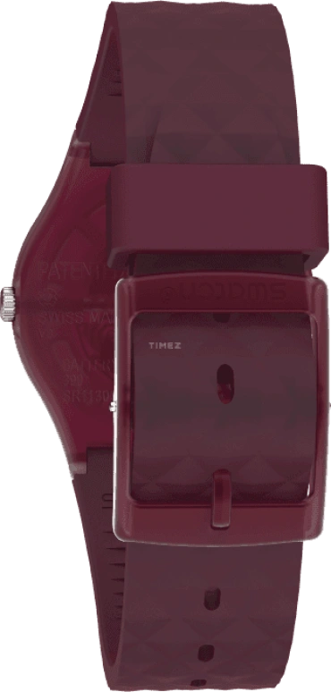 Swatch,Originals 34x39.20mm,34x39.20mm,Plastic,Red,GR184