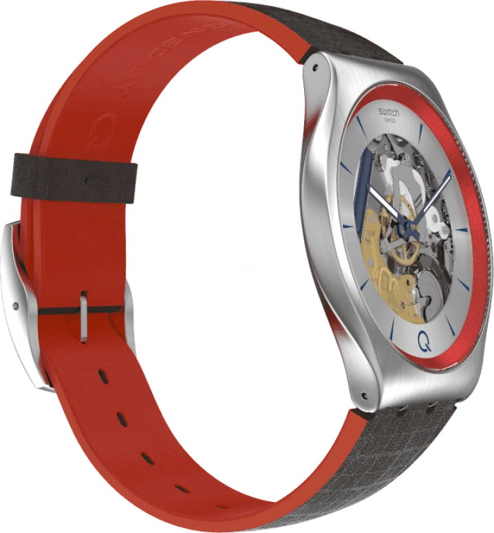 Swatch,Other ,Stainless Steel,Sapphire,Crystal Glass,SS07Z102