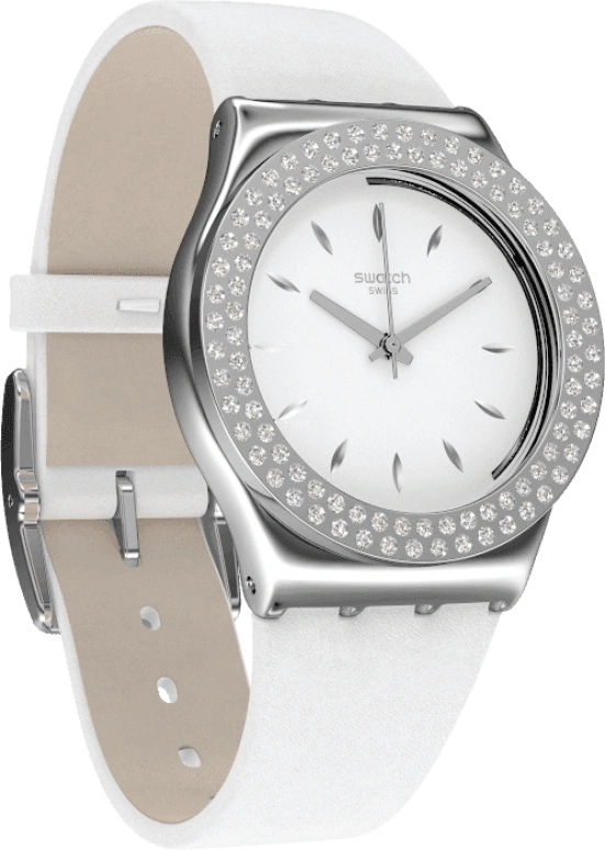 Swatch,IRONY 33mm,33mm,White,YLS217