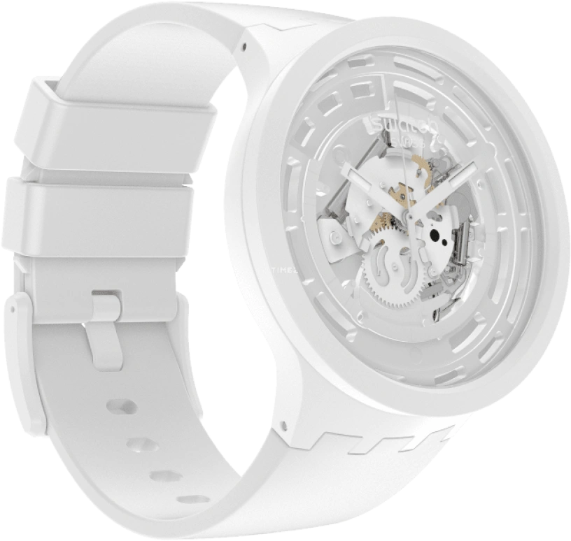 Swatch,THE BOLD 47mm,47mm,Ceramic,SB03W100