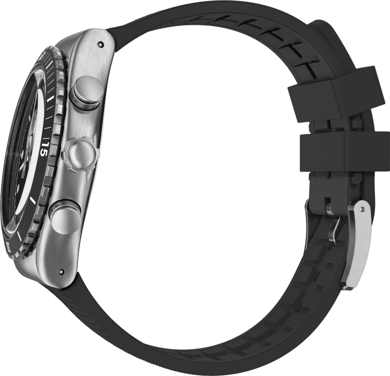 Swatch,IRONY 43mm,43mm,Stainless Steel,Black,YVS487