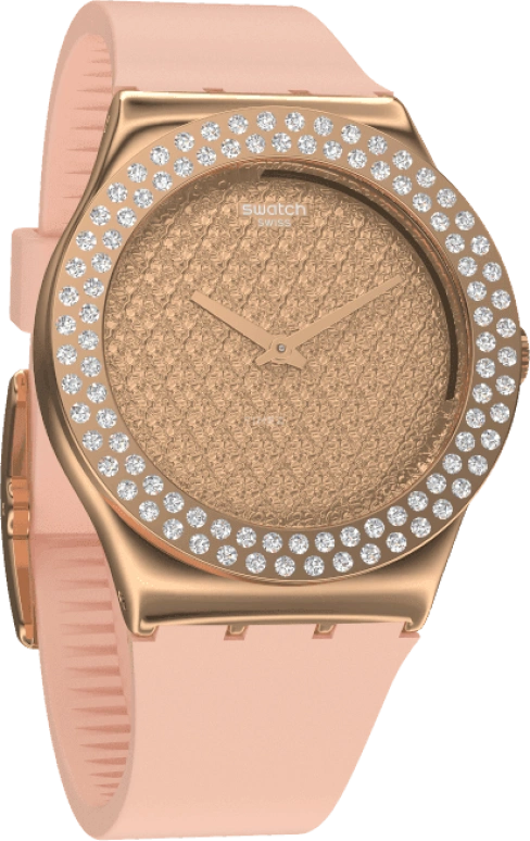 Swatch,IRONY 33x38mm,33x38mm,Pink,YLG140