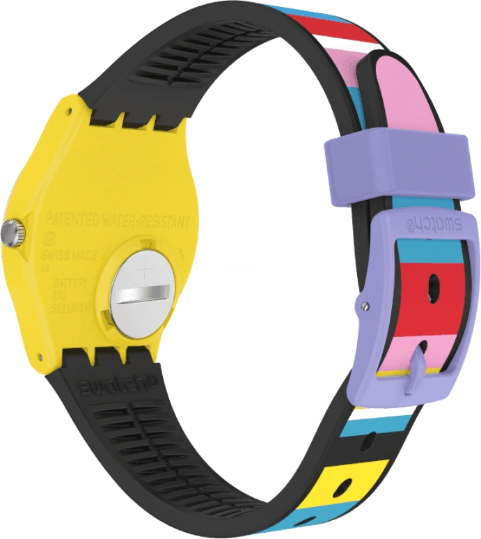 Swatch,Originals 34mm,34mm,Plastic,Closed,GZ341