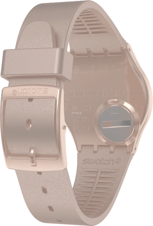 Swatch,Originals 34mm,34mm,Plastic,Pink,Sapphire,Crystal Glass,GP403