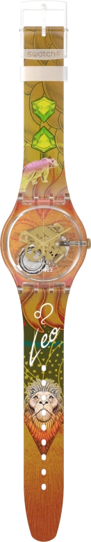 Swatch,Originals 41mm,41mm,Plastic,Transparent,Quartz,Sapphire,Crystal Glass,Round,SUOK147,SUOK147-032