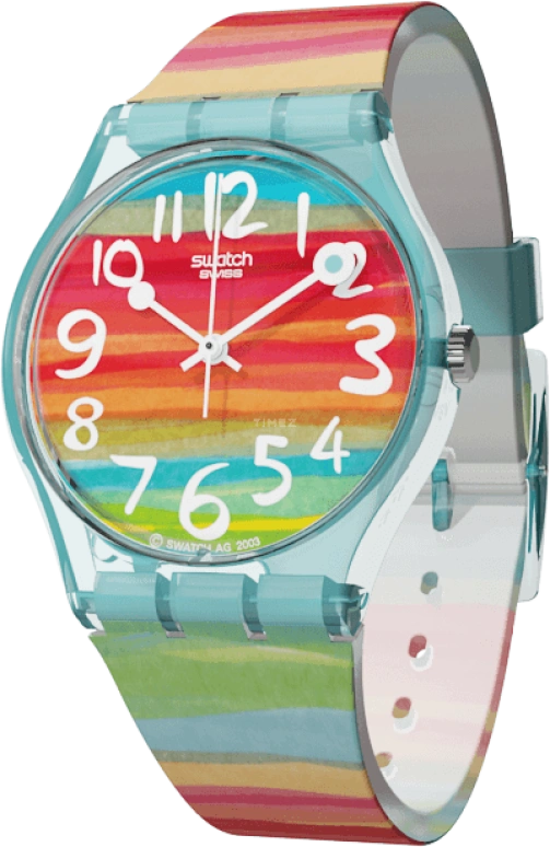 Swatch,Originals 34mm,34mm,Plastic,GS124