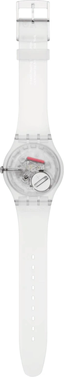 Swatch,Originals 41mm,41mm,Bio-sourced,Cream,Quartz,Sapphire,Round,SO29Z145