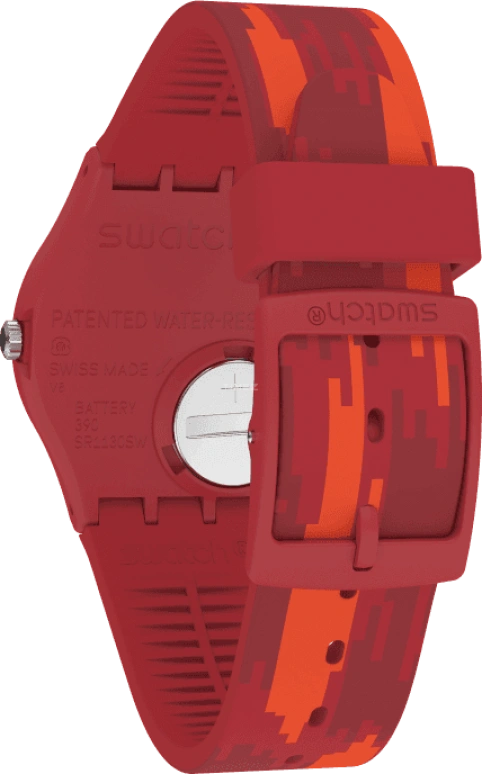 Swatch,Originals 34mm,34mm,Plastic,White,Closed,GR711
