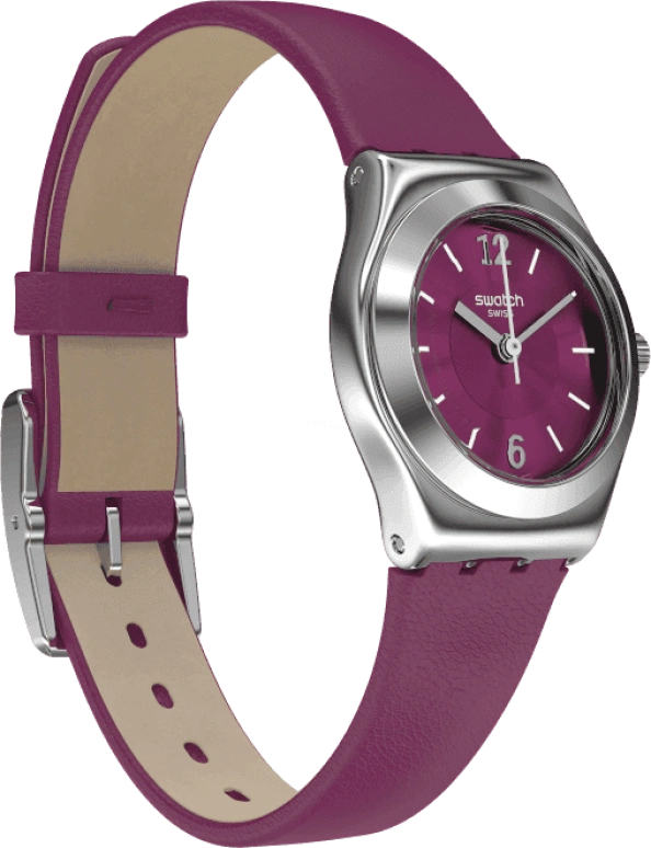 Swatch,IRONY 25mm,25mm,Red,Sapphire,Crystal Glass,YSS330