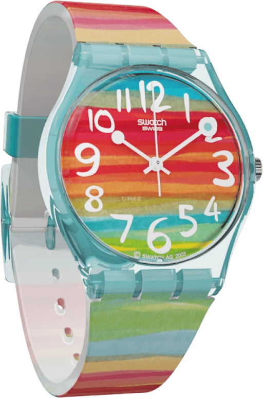 Swatch,Originals 34mm,34mm,Plastic,GS124