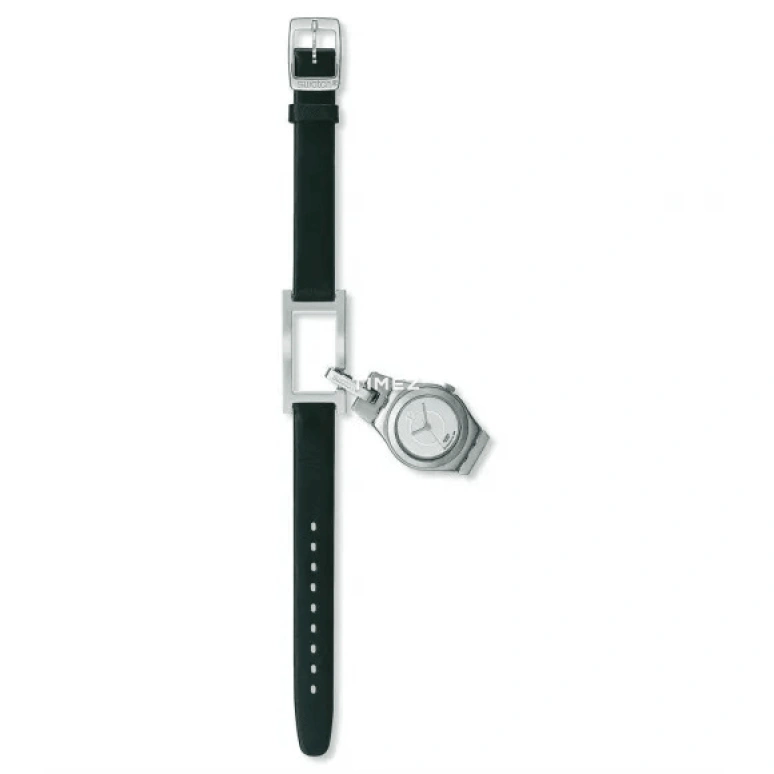 Swatch,Other 42.91mm,42.91mm,Aluminium,Silver,Quartz,Sapphire,Crystal Glass,Tonneau,YSS147PU