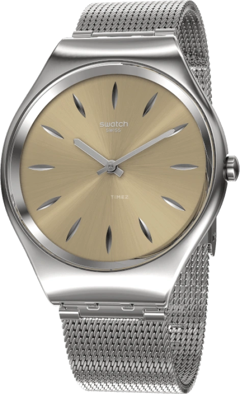 Swatch,SKIN 38mm,38mm,Sapphire,Crystal Glass,SYXS133M