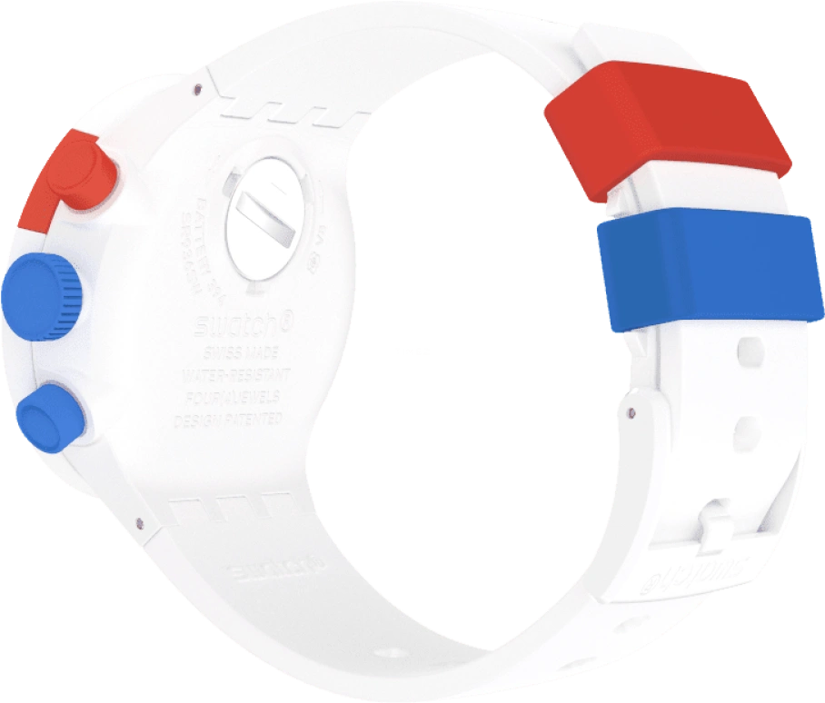 Swatch,THE BOLD 47mm,47mm,Bioceramic,Ceramic,White,Sapphire,Crystal Glass,SB04Z400