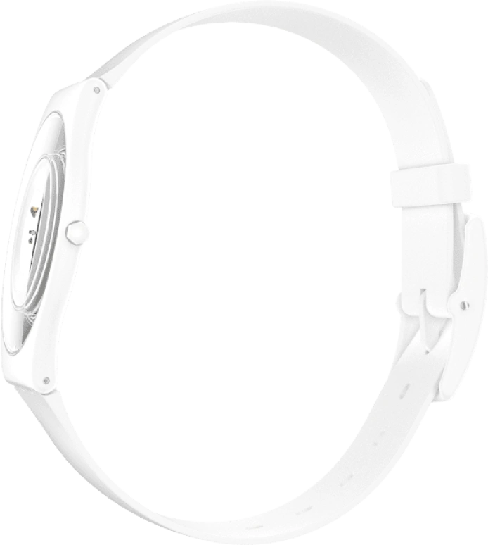 Swatch,SKIN 34mm,34mm,Ceramic,White,Quartz,SS09W100