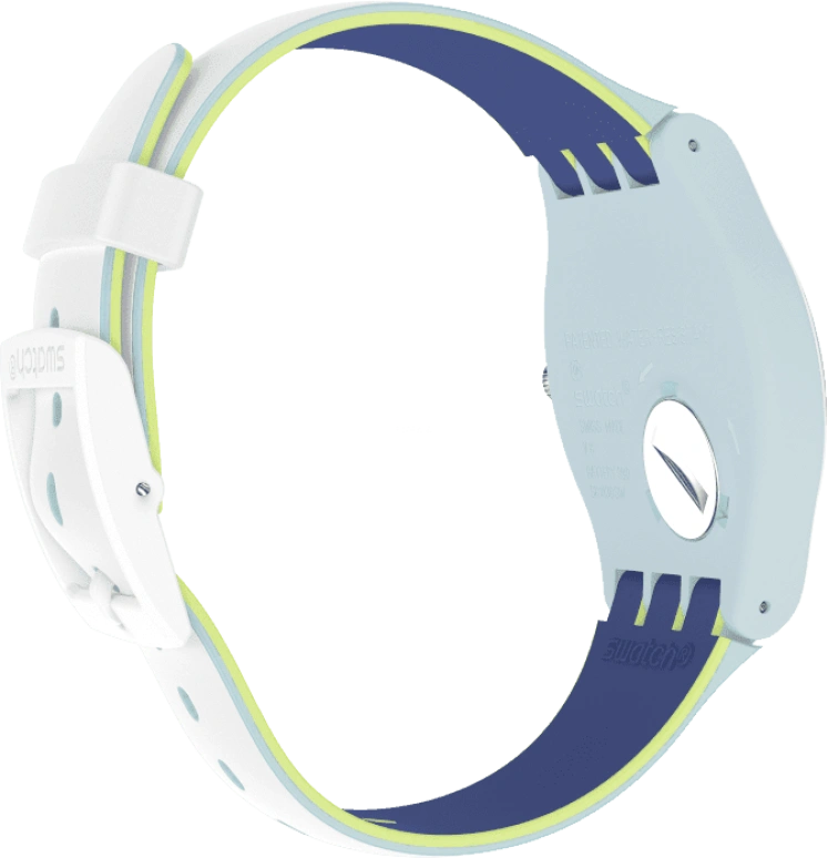 Swatch,Originals 41mm,41mm,Plastic,White,SUOS404