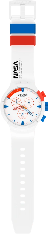 Swatch,THE BOLD 47mm,47mm,Bioceramic,Ceramic,White,Sapphire,Crystal Glass,SB04Z400