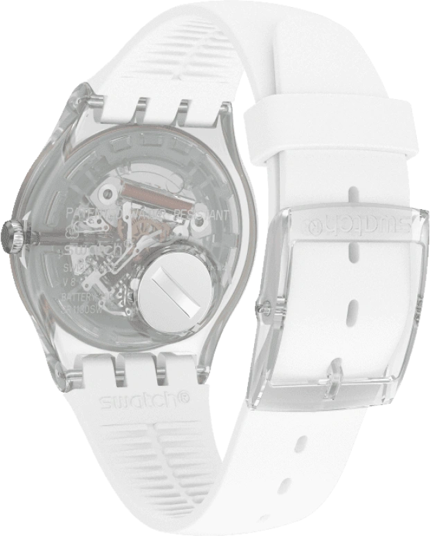 Swatch,Originals 41mm,41mm,Plastic,Blue,Pink,Sapphire,Crystal Glass,SUOK713