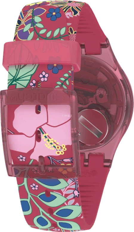 Swatch,Originals 41mm,41mm,Plastic,Pink,SUOP112
