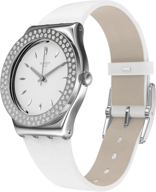Swatch,IRONY 33mm,33mm,White,YLS217