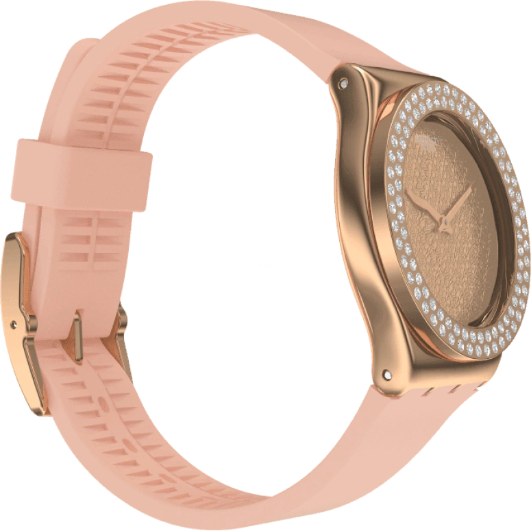 Swatch,IRONY 33x38mm,33x38mm,Pink,YLG140