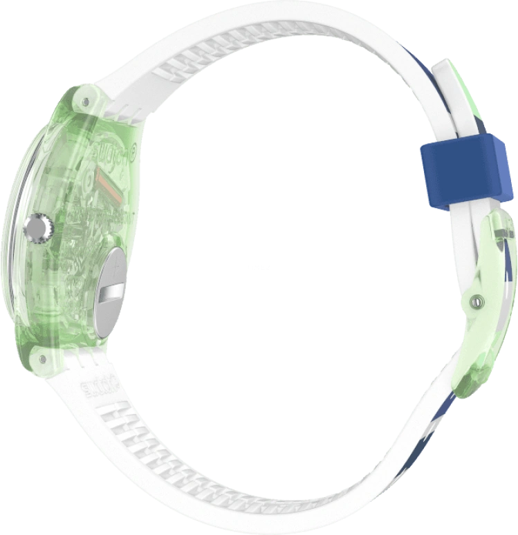 Swatch,Originals 34mm,34mm,Plastic,White,Open,GG711
