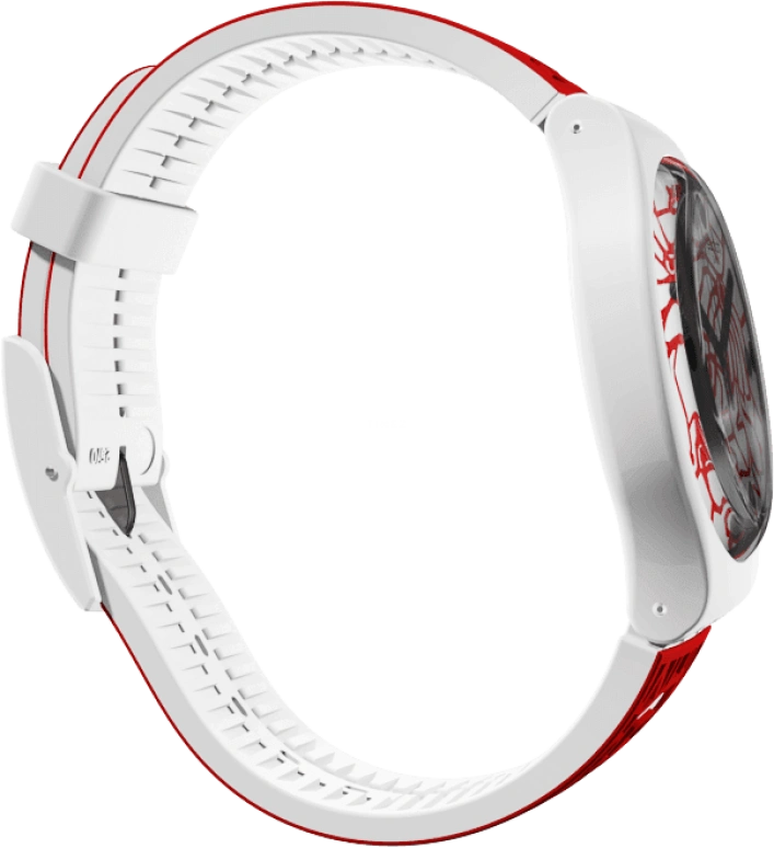 Swatch,Originals 41mm,41mm,Plastic,White,Closed,SUOZ259C