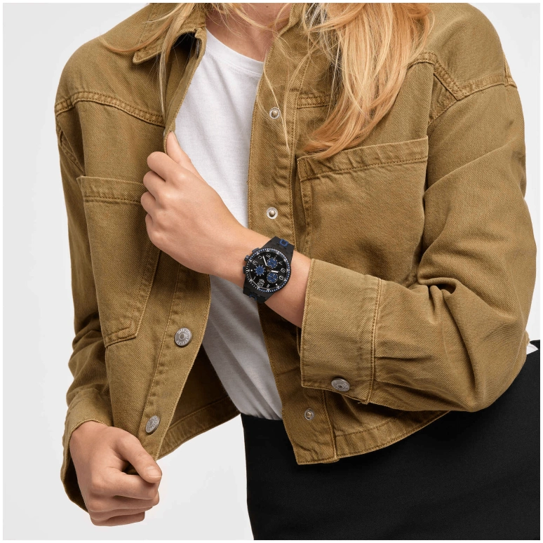Swatch,Originals 42mm,42mm,Plastic,Brown,SUSB406