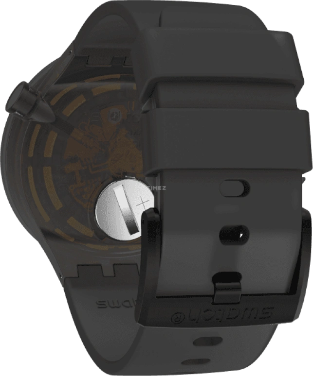 Swatch,THE BOLD 47mm,47mm,Plastic,Coffee,Brown,SO27B112