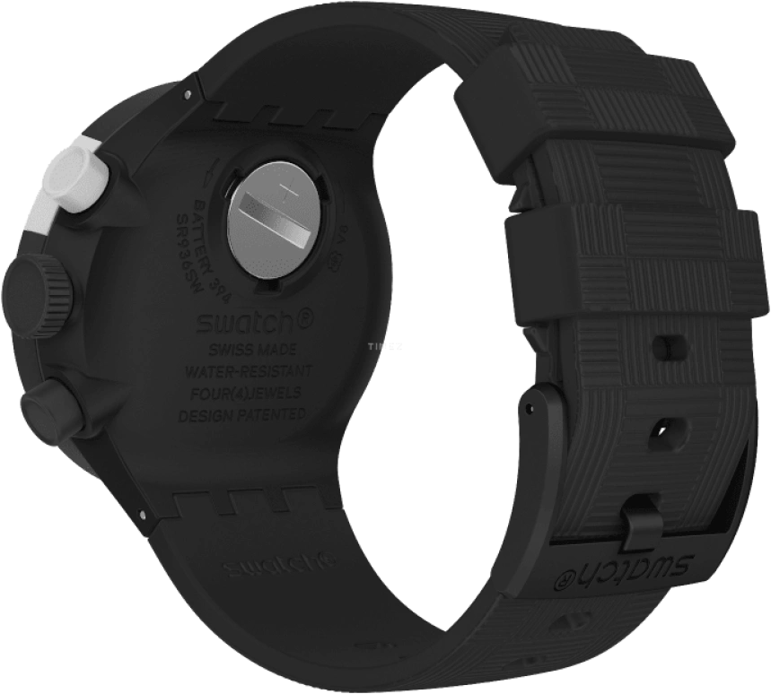 Swatch,THE BOLD 47mm,47mm,Plastic,Sapphire,Crystal Glass,SB02B404