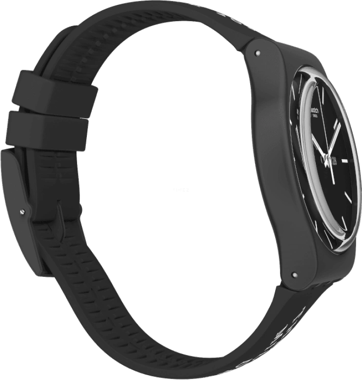 Swatch,Originals 41mm,41mm,Plastic,Black,SUOB720R