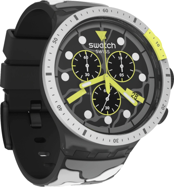 Swatch,THE BOLD 47mm,47mm,Plastic,SB02M400
