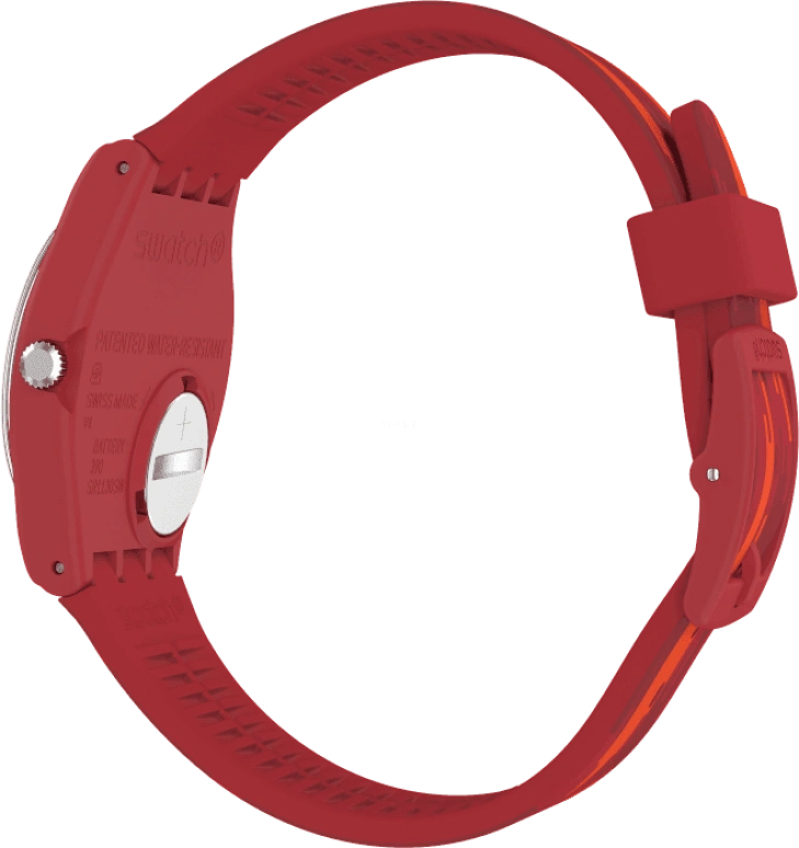 Swatch,Originals 34mm,34mm,Plastic,White,Closed,GR711