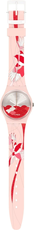 Swatch,Originals 34mm,34mm,Bioceramic,Silver,Red,Quartz,Tonneau,Pink,SO31Z102