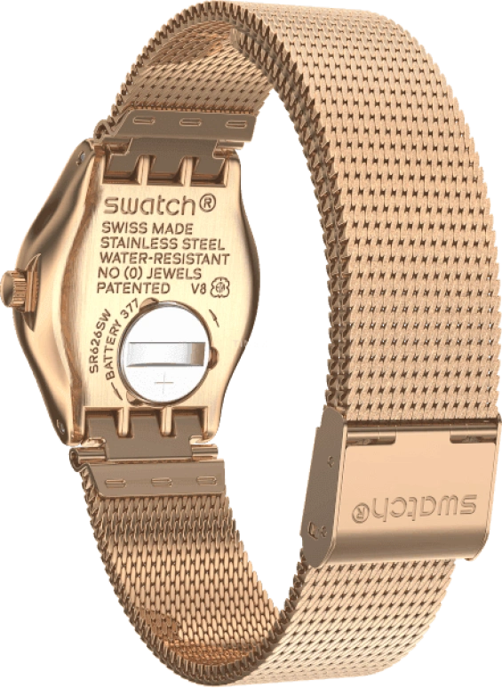 Swatch,IRONY 25x28.70mm,25x28.70mm,Rose Gold,YSG166M