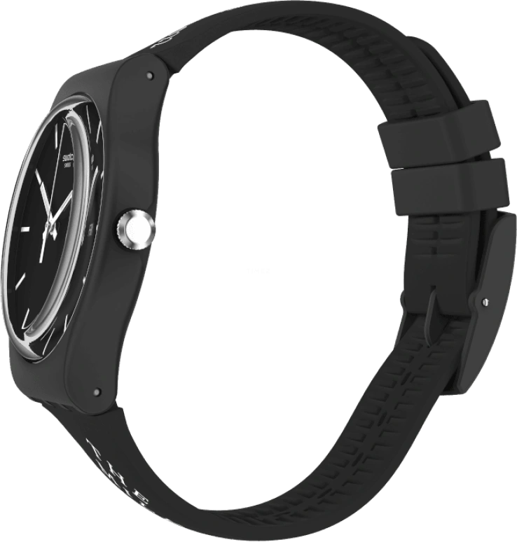 Swatch,Originals 41mm,41mm,Plastic,Black,SUOB720R