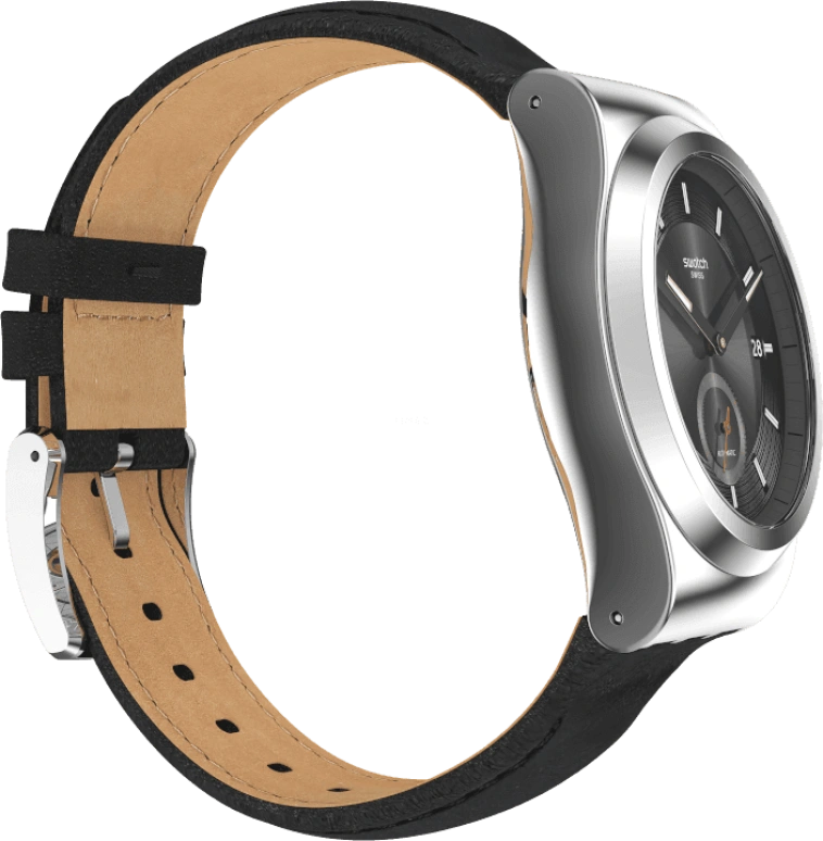 Swatch,IRONY 42mm,42mm,Black,Open,SY23S400