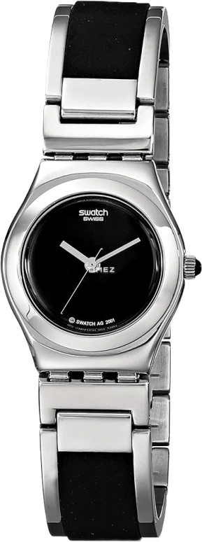 Swatch,Other 44.30mm,44.30mm,Aluminium,Black,Quartz,Sapphire,Crystal Glass,Round,YSS133G