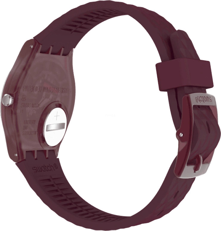 Swatch,Originals 34x39.20mm,34x39.20mm,Plastic,Red,GR184