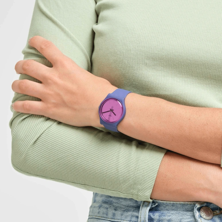 Swatch,Originals 34mm,34mm,Red,Closed,SO28N102