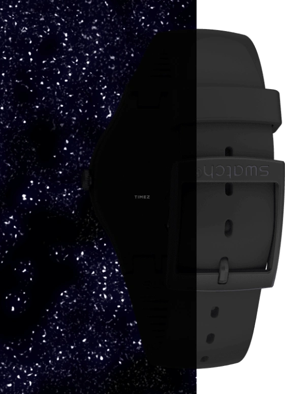 Swatch,Originals 41mm,41mm,Plastic,Black,Closed,SUOB185
