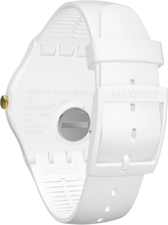 Swatch,Originals 41mm,41mm,Plastic,Yellow,SUOZ148