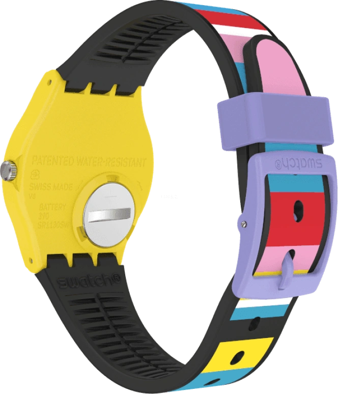 Swatch,Originals 34mm,34mm,Plastic,Closed,GZ341