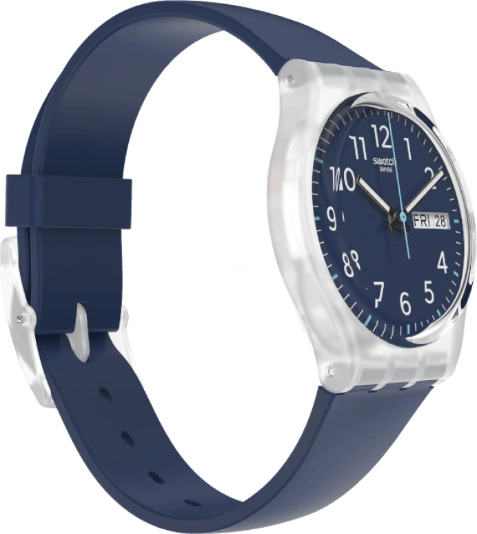 Swatch,Originals 34mm,34mm,Blue,Open,GE725