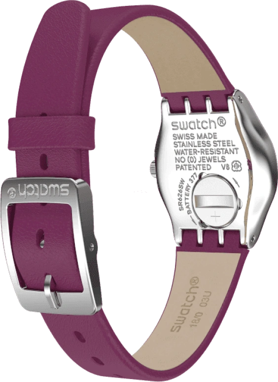 Swatch,IRONY 25mm,25mm,Red,Sapphire,Crystal Glass,YSS330