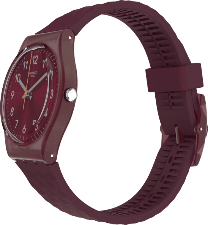 Swatch,Originals 34x39.20mm,34x39.20mm,Plastic,Red,GR184